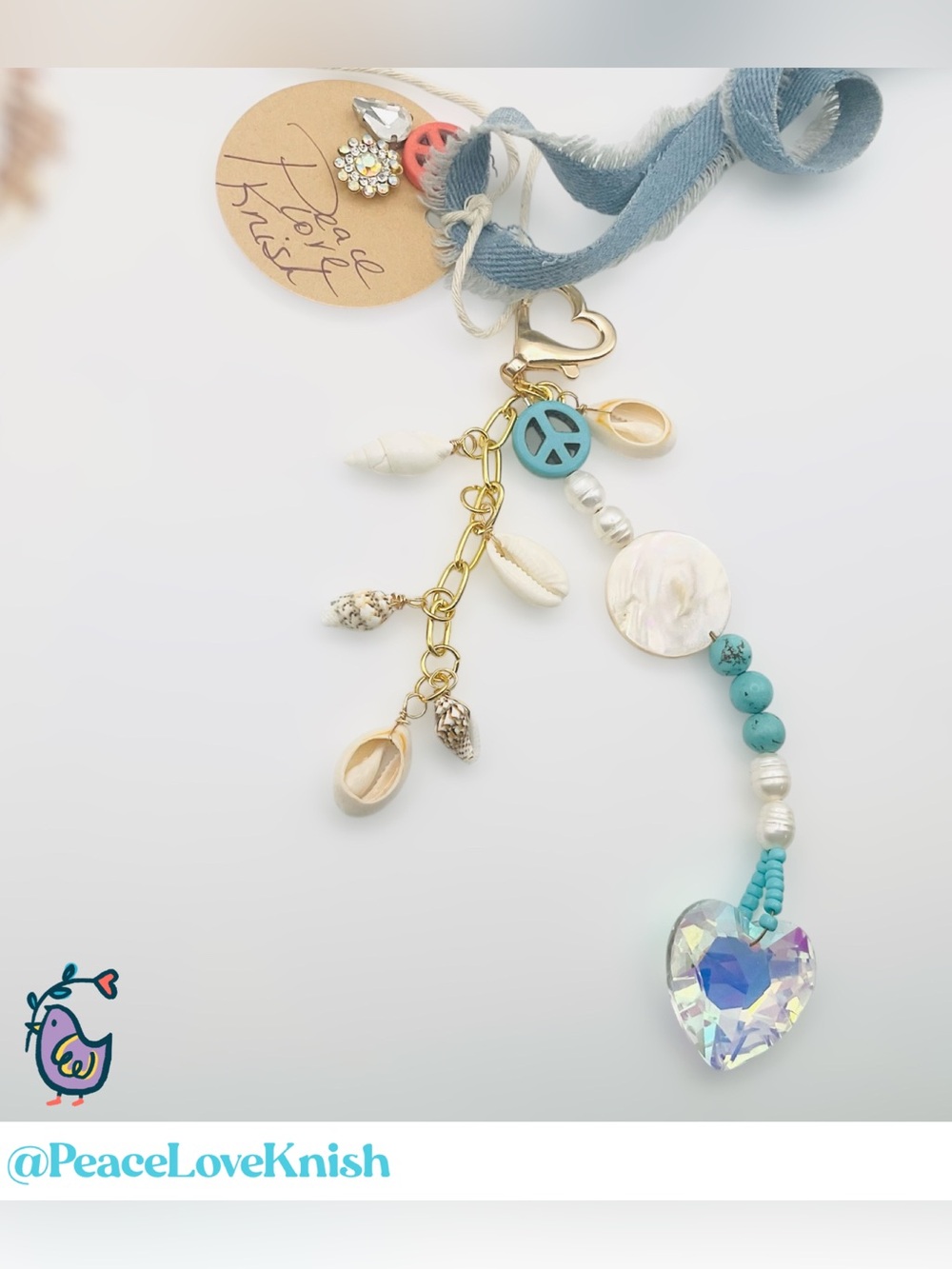 🌸Car Charm Handmade Beach Theme